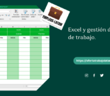 Excel y gestión del tiempo de trabajo.