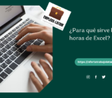 ¿Para qué sirve la hoja de horas de Excel? Empleados